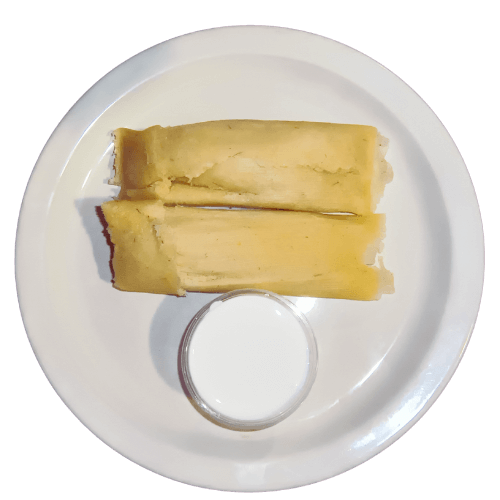 Tamales de Elote at Tu Casa Restaurantes