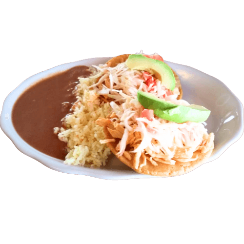 Enchiladas Salvadoreña Fish at Tu Casa Restaurantes